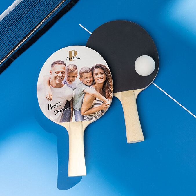 Pöytätennismailat omalla kuvalla