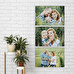 Personalised Triptych canvas print