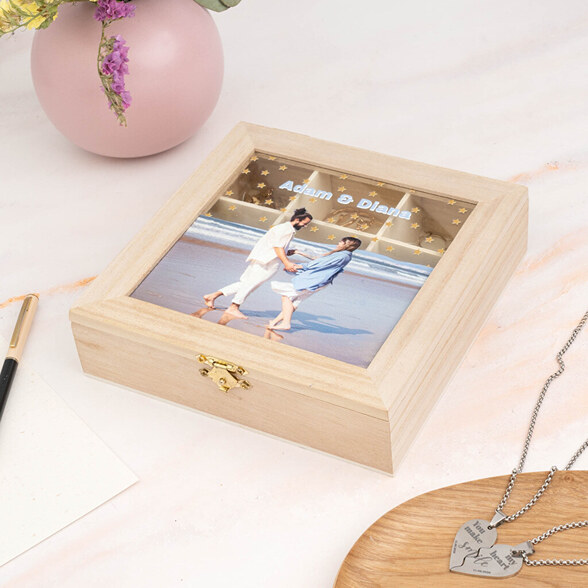 Caixas classificadoras personalizadas de madeira