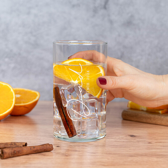 Personligt cocktailglas