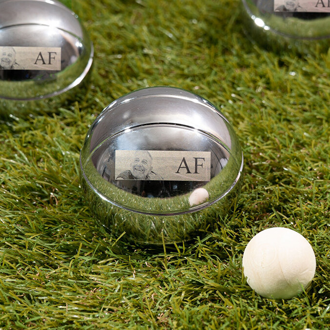 Personalised petanque set