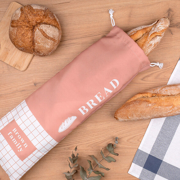 Saco de pão personalizado