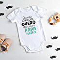 Body bebé manga curta personalizado