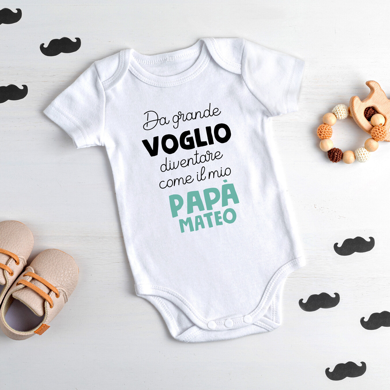 Body neonato personalizzato