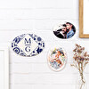 Personalised oval ceramic photos