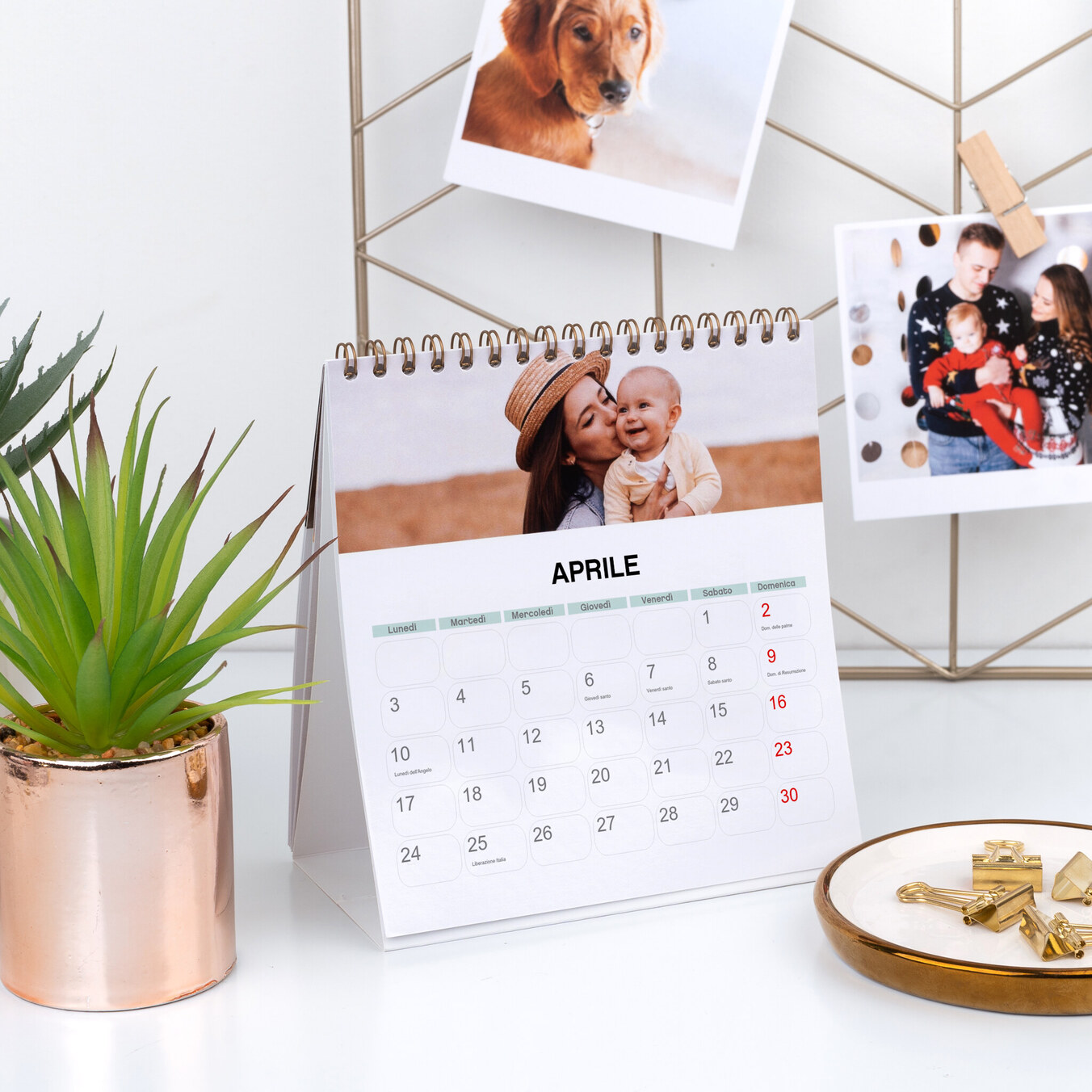 Calendari da tavolo personalizzati
