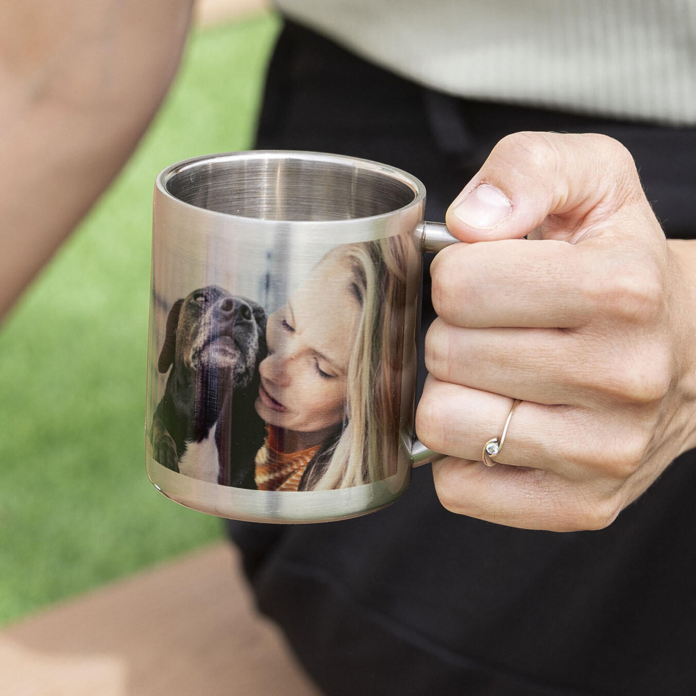 Mug acier 20 cl. personnalisé