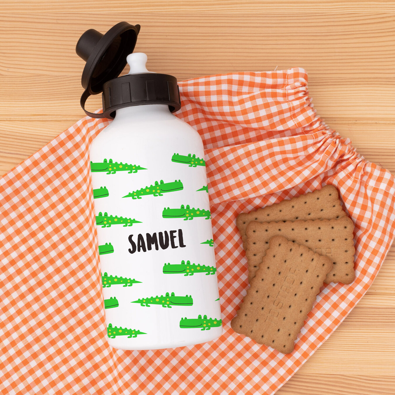 Personalised aluminium water bottle 500 ml