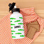 Cantimplora blanca 500 ml. personalizada