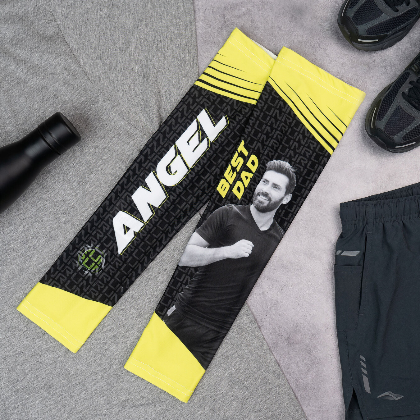 Manguitos running y ciclismo personalizados