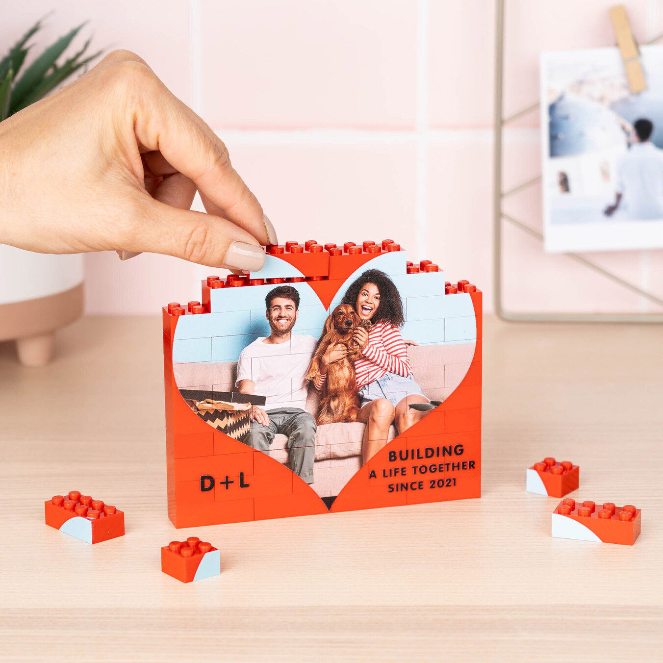 Puzzle Block omalla kuvalla