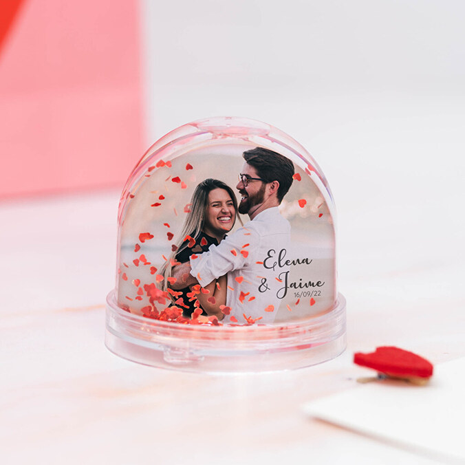 Bola de corazones personalizada