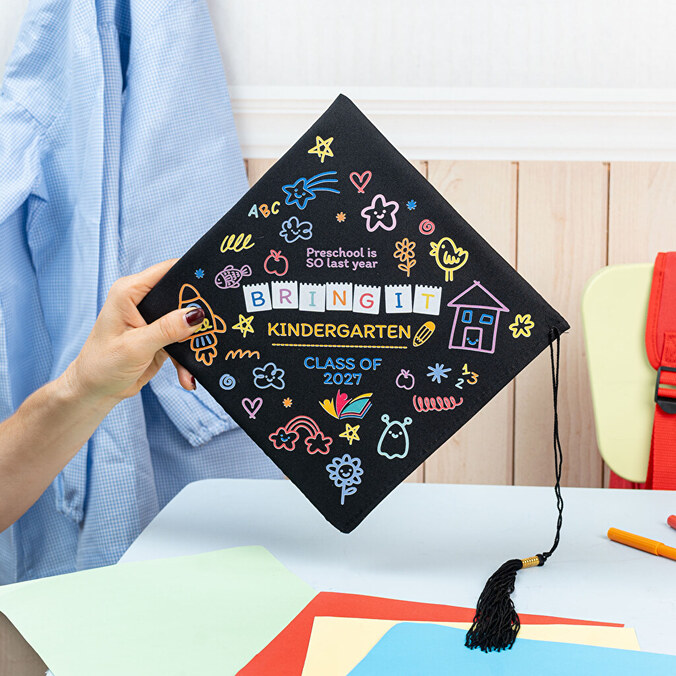 Personalised graduation cap