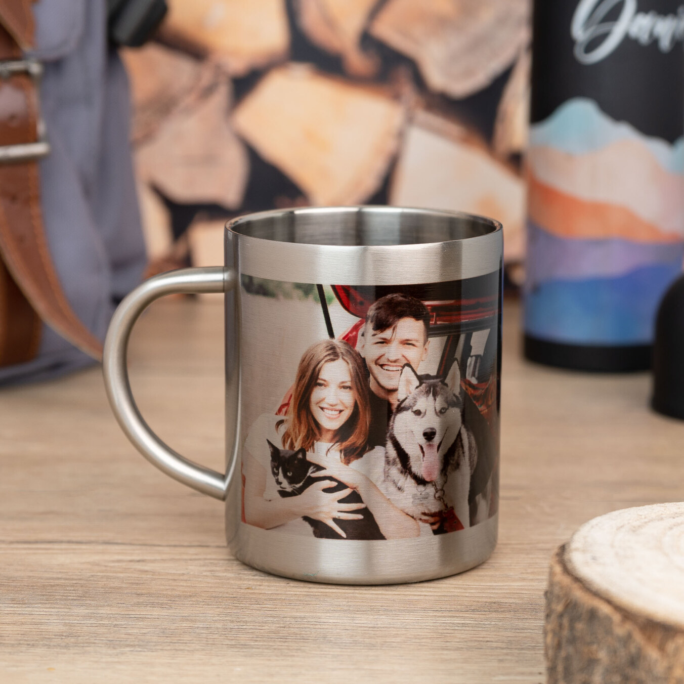 Mug acier 20 cl. personnalisé