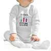 Personalised baby sleepsuit