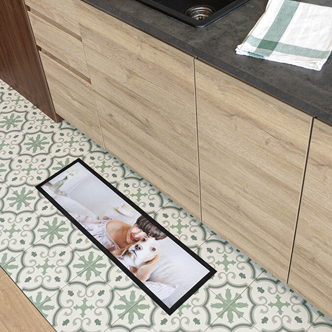 Personalised rubber doormats