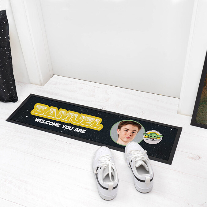 Personalised rubber doormats
