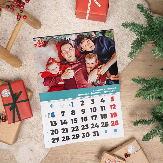 Calendario faldilla 24x52 personalizado