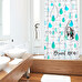Personalised shower curtain Premium 140x200