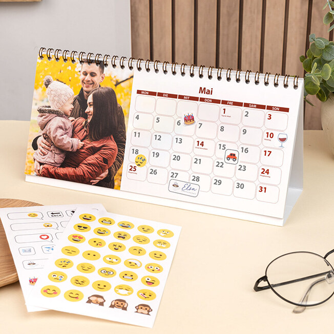 Tischkalender selber gestalten Tischkalender selber gestalten