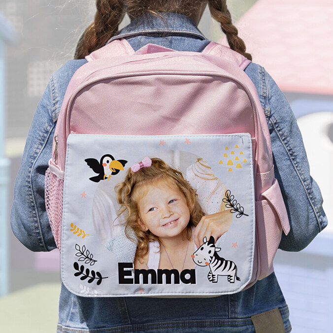 Personalised children's backpack