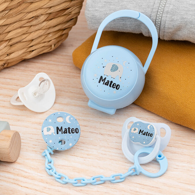 Personaliseret suttesnor med navn