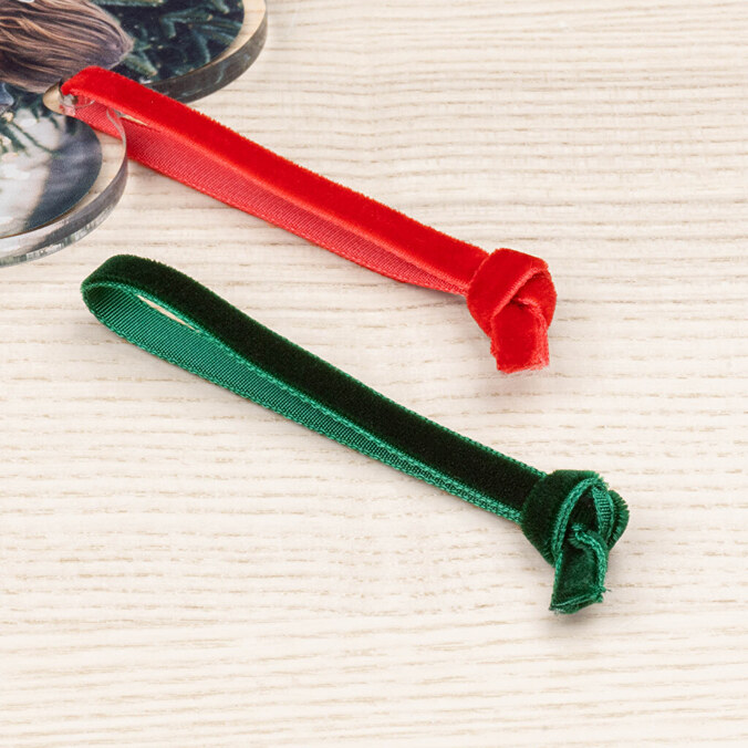 Acryl Weihnachtsschmuck in Herzform Stiefels zum selber gestalten