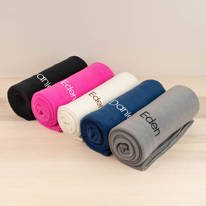 Personalised travel blankets