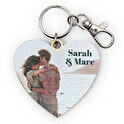 Personalizowany brelok do kluczy drewniany.
