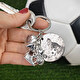 Porta-chaves gravado futebol