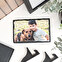 Personalised photo slate plaque