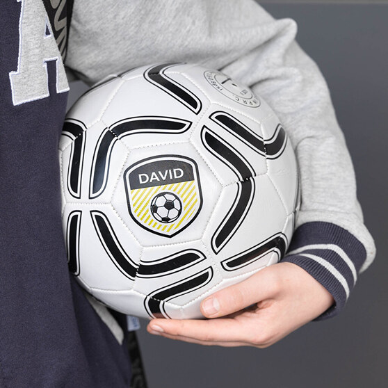 Personalised football ball