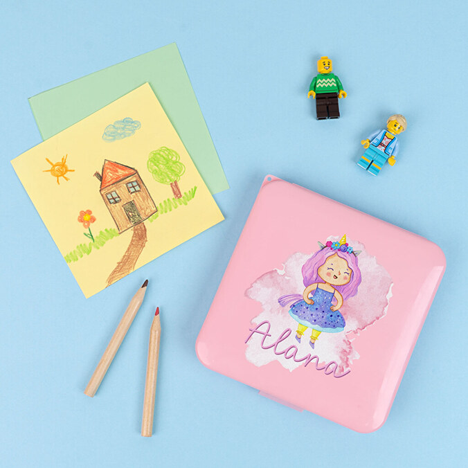 Personalised antibacterial plastic case