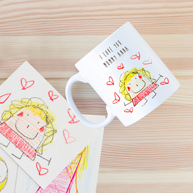 Personalised ceramic mug