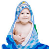 Toalha de banho bebe com capuz personalizada