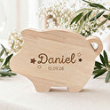 Hucha cerdito personalizada