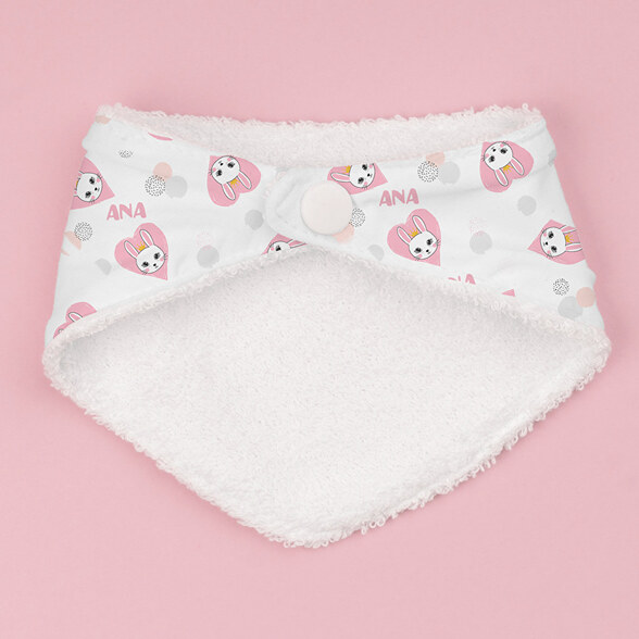 Babero bandana bebé personalizado