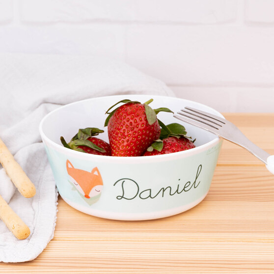 Personalised Plastic Bowl Personalised Plastic Bowl