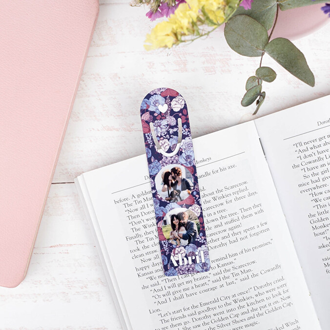 Marcapáginas de aluminio personalizado