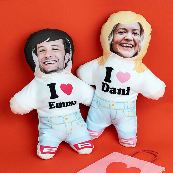 Personalisierte Mini Me Kissen mit Foto