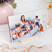 Printed wooden card with photo Printed wooden card with photo