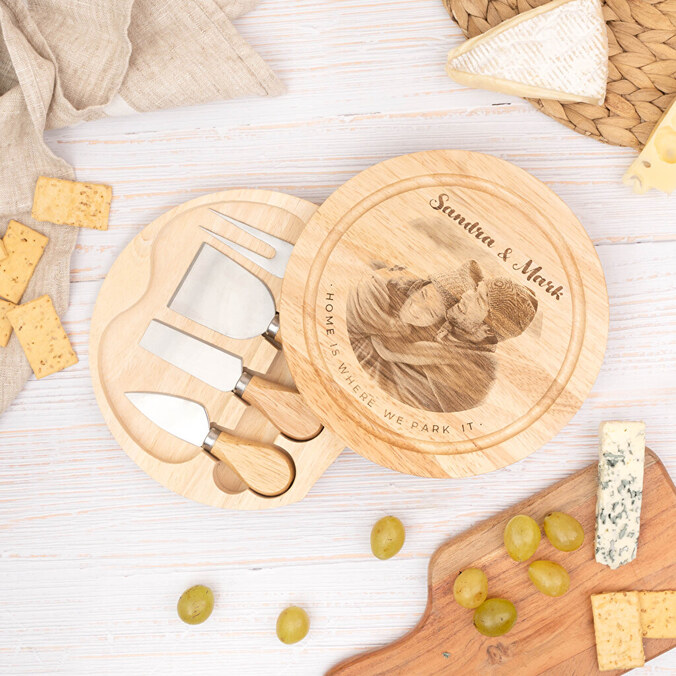 Tagliere per formaggi personalizzato