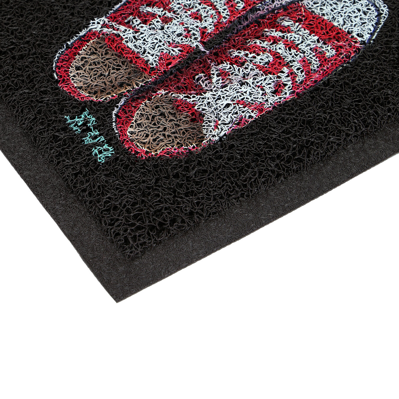 Fußmatte aus Kunststoff selber gestalten