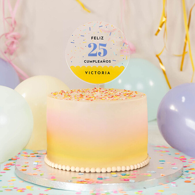 Toppers personalizados