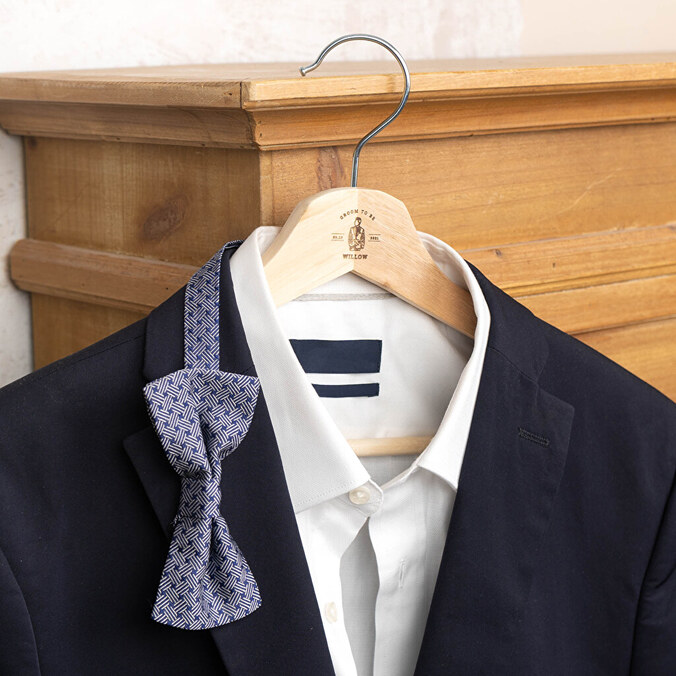 Personalised wooden hangers