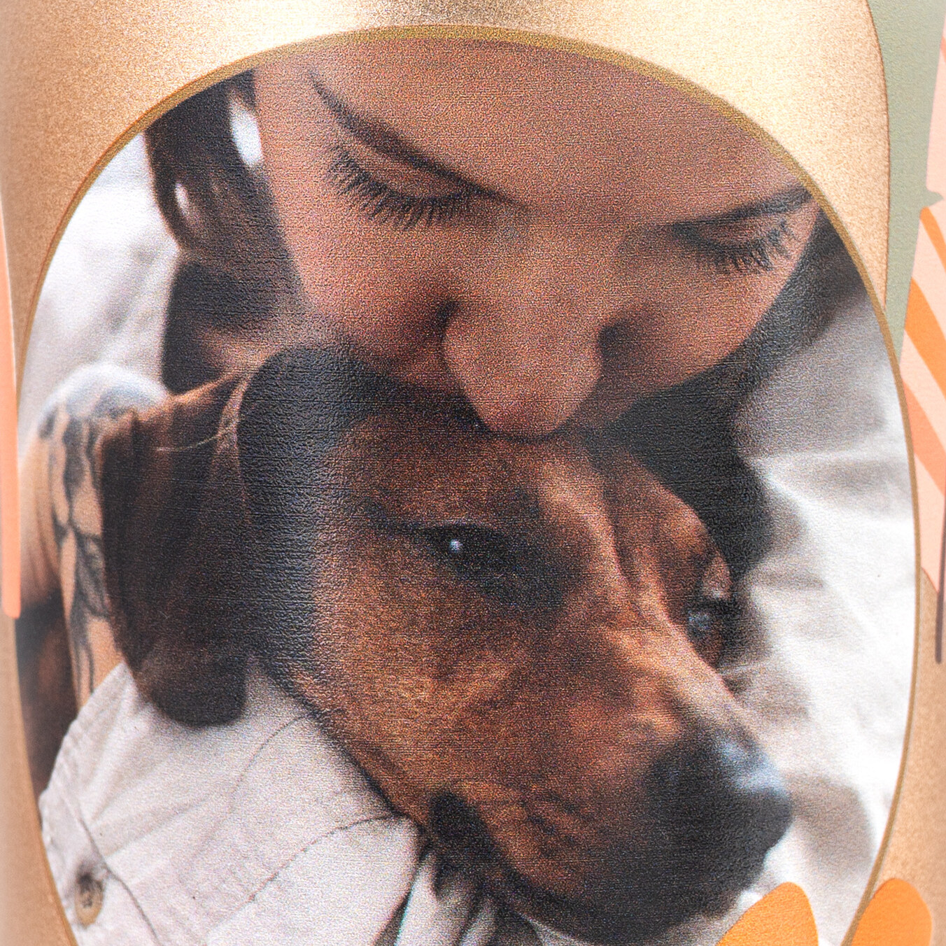Personalised stainless steel bottle 500 ml.