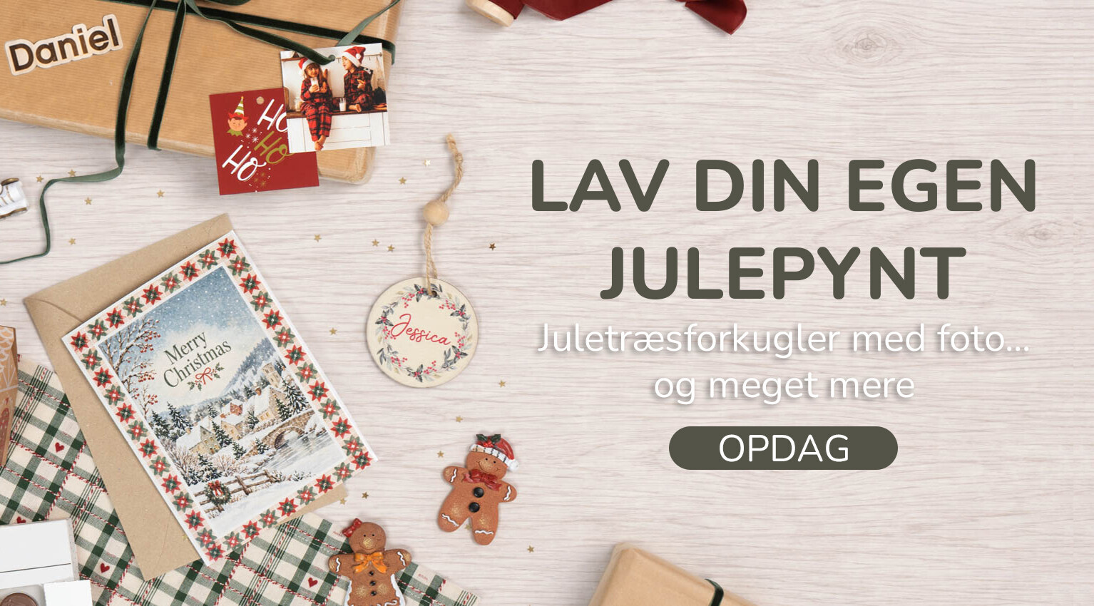 Personlige juledekorationer