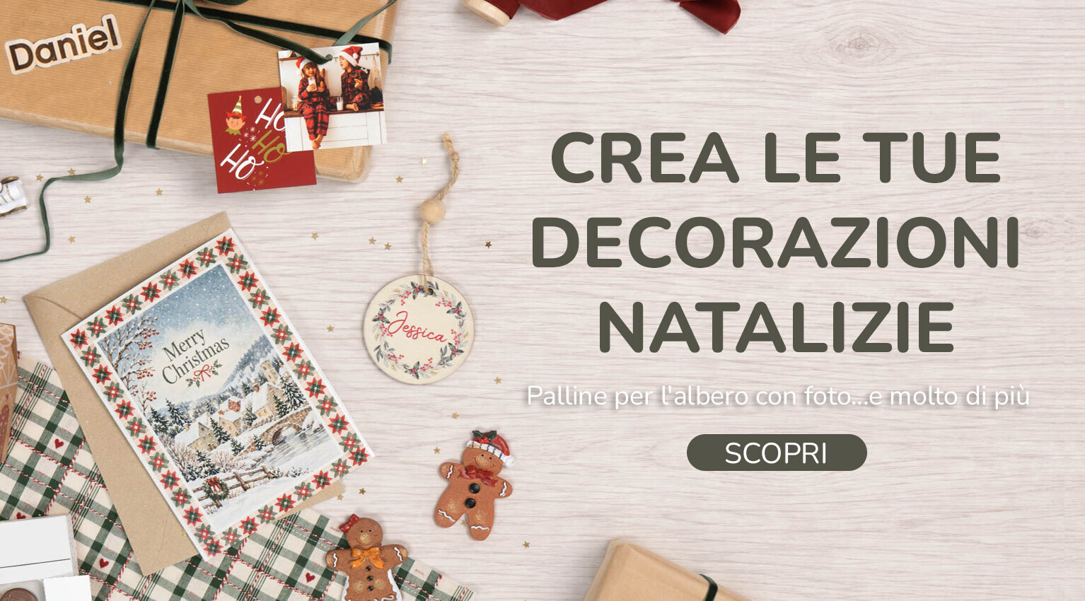 Decorazioni Natale personalizzate