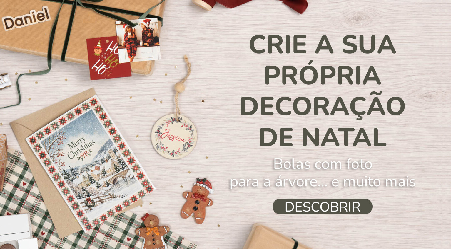 Decoração Natal personalizada