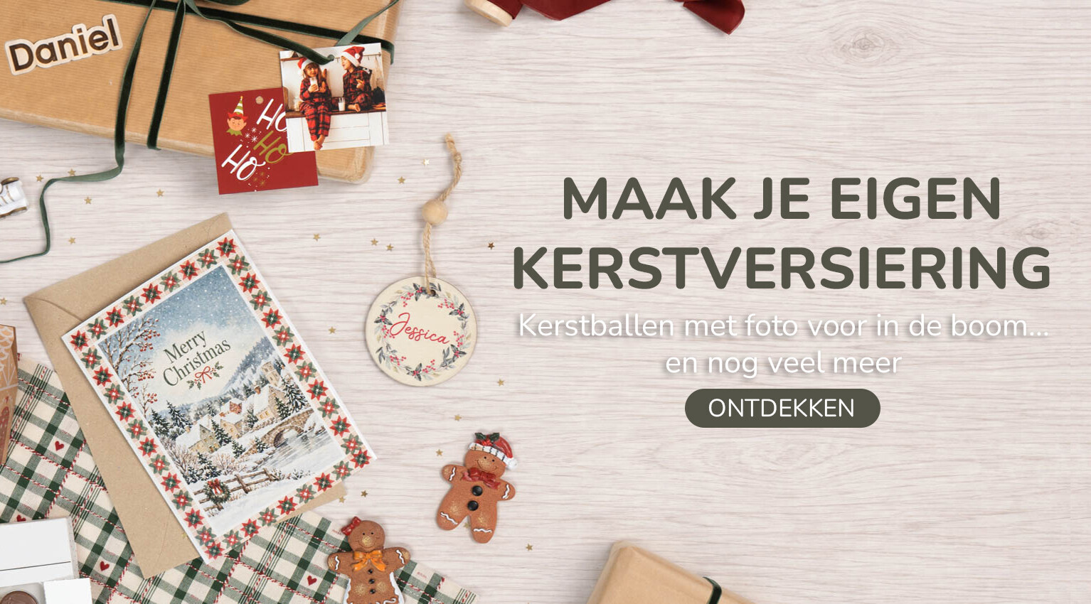 Kerstdecoratie maken